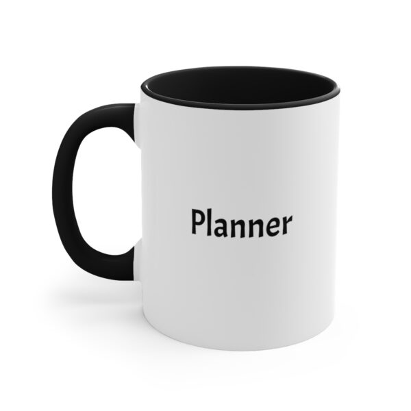 Planner  Accent Coffee Mug, 11oz - Image 6