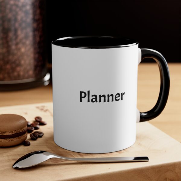 Planner  Accent Coffee Mug, 11oz - Image 8