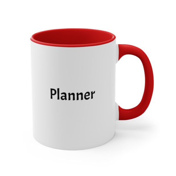 Planner  Accent Coffee Mug, 11oz - Image 19