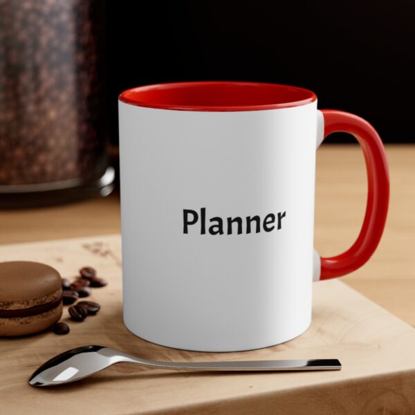 Planner  Accent Coffee Mug, 11oz - Image 20
