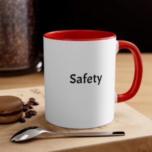 Safety  Accent Coffee Mug, 11oz