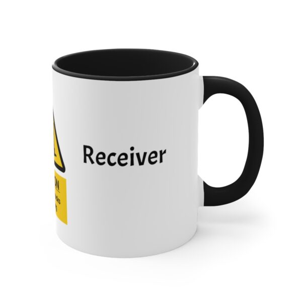 Receiver  & Forklift Icon Accent Coffee Mug, 11oz - Image 7