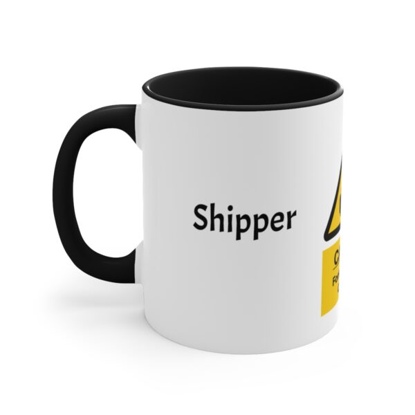 Shipper  & Forklift Icon Accent Coffee Mug, 11oz - Image 2