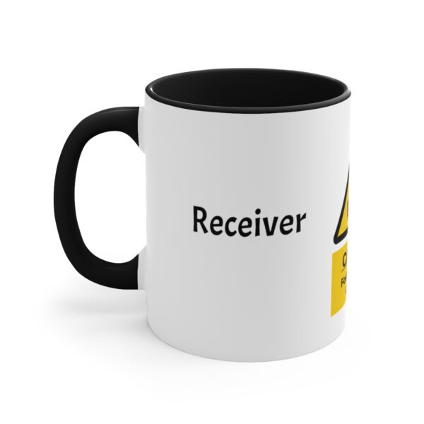 Receiver  & Forklift Icon Accent Coffee Mug, 11oz - Image 6