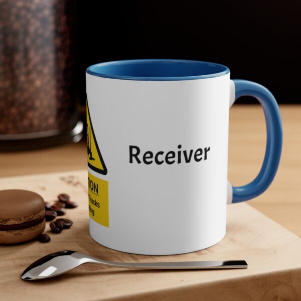Receiver  & Forklift Icon Accent Coffee Mug, 11oz - Image 12