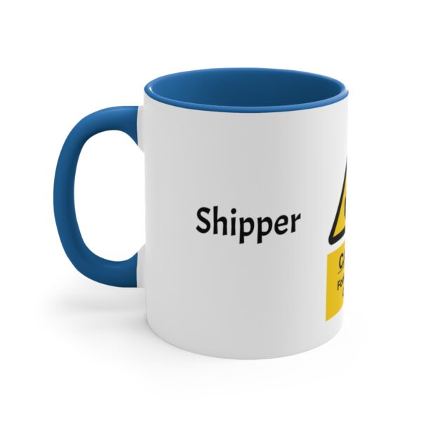 Shipper  & Forklift Icon Accent Coffee Mug, 11oz - Image 6