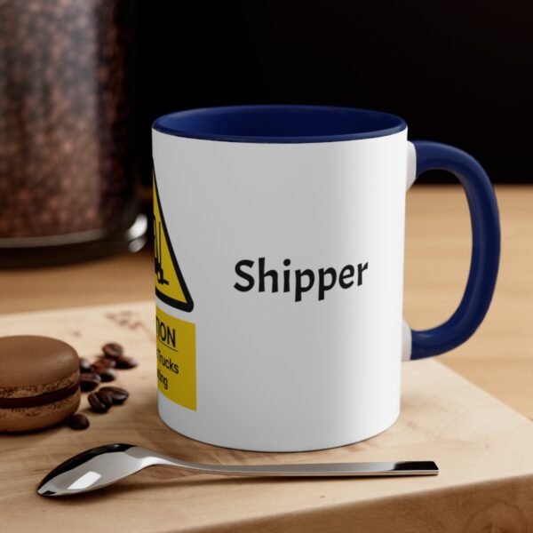 Shipper  & Forklift Icon Accent Coffee Mug, 11oz - Image 12