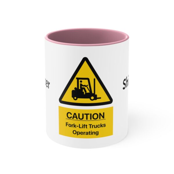 Shipper  & Forklift Icon Accent Coffee Mug, 11oz - Image 13