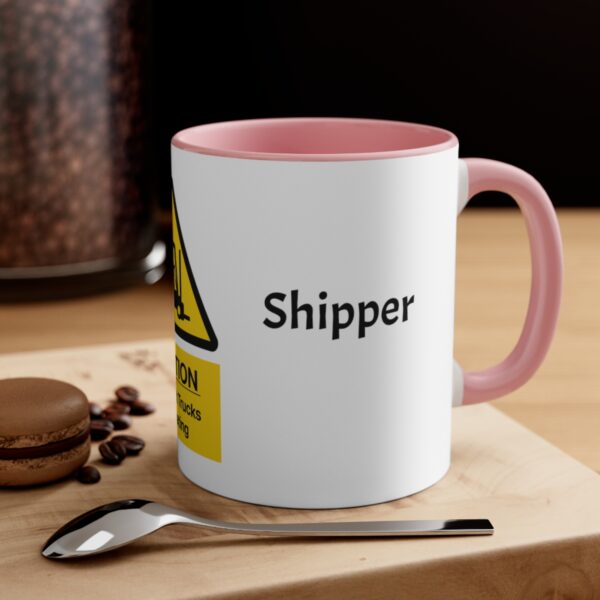 Shipper  & Forklift Icon Accent Coffee Mug, 11oz - Image 16