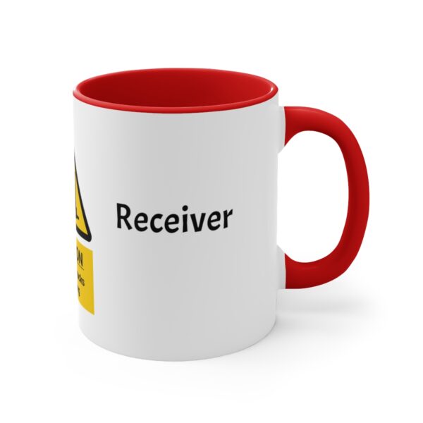 Receiver  & Forklift Icon Accent Coffee Mug, 11oz - Image 19