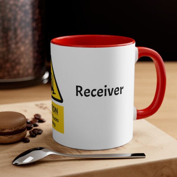 Receiver  & Forklift Icon Accent Coffee Mug, 11oz - Image 20