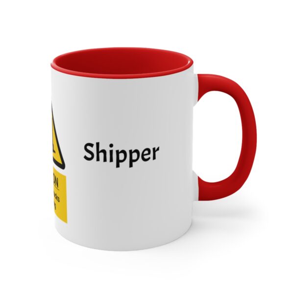 Shipper  & Forklift Icon Accent Coffee Mug, 11oz - Image 19