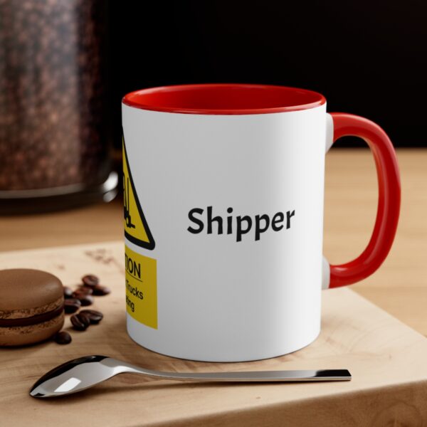 Shipper  & Forklift Icon Accent Coffee Mug, 11oz - Image 20