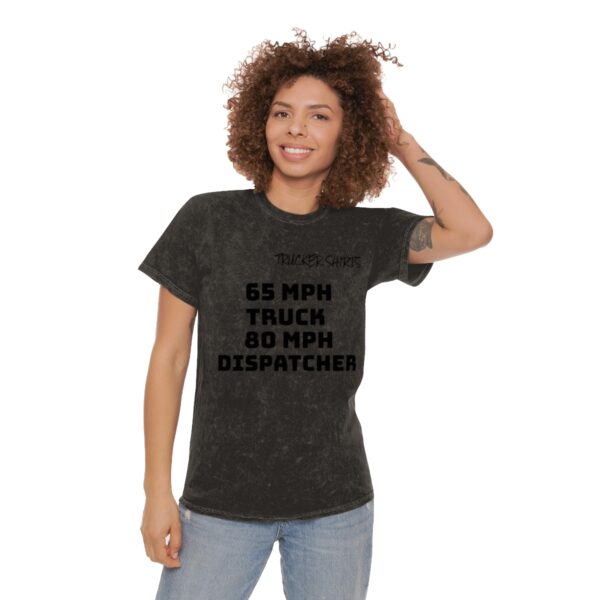 Trucker Shirts Mineral Wash T-Shirt 80 MPH Dispatcher - Driver Series - Image 8