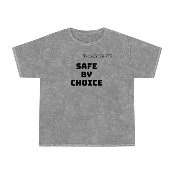 Trucker Shirts Mineral Wash T-Shirt Safe By Choice - Driver Series - Image 2