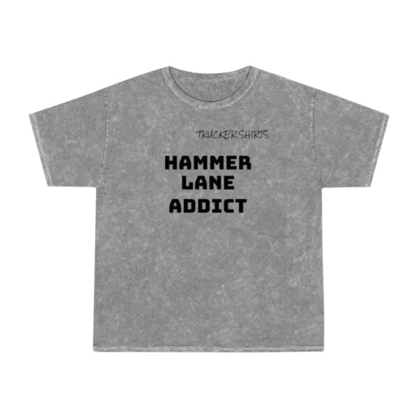 Trucker Shirts Mineral Wash T-Shirt Hammer Lane Addict - Driver Series - Image 2