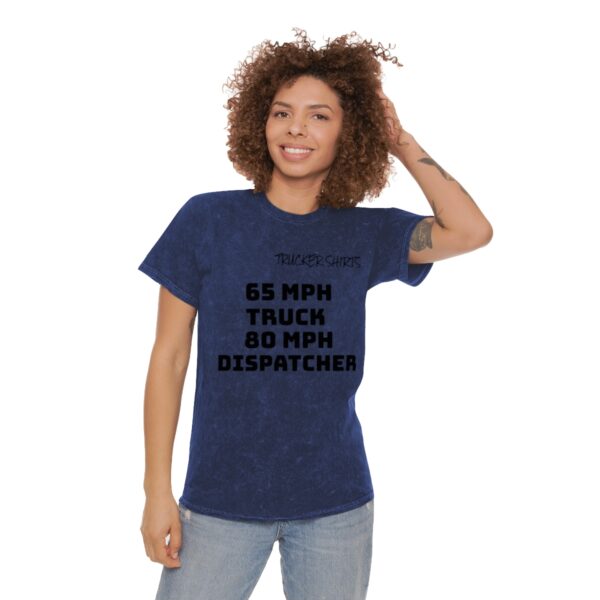 Trucker Shirts Mineral Wash T-Shirt 80 MPH Dispatcher - Driver Series - Image 12