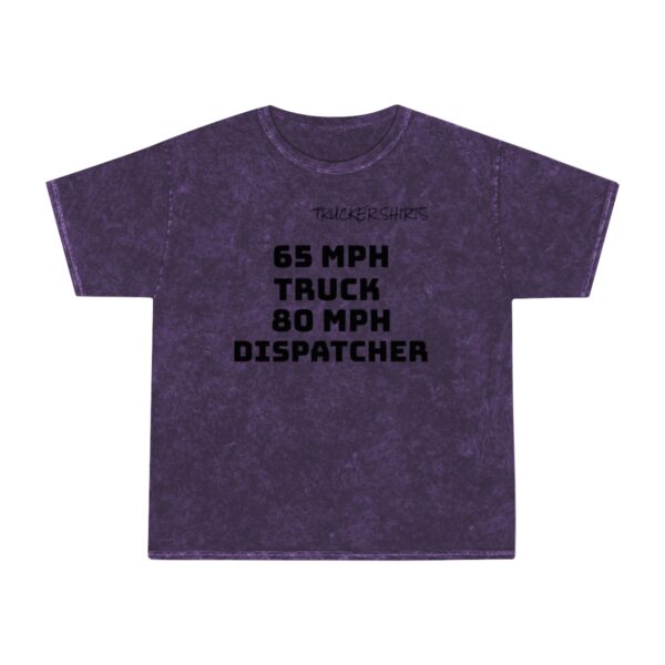 Trucker Shirts Mineral Wash T-Shirt 80 MPH Dispatcher - Driver Series - Image 13